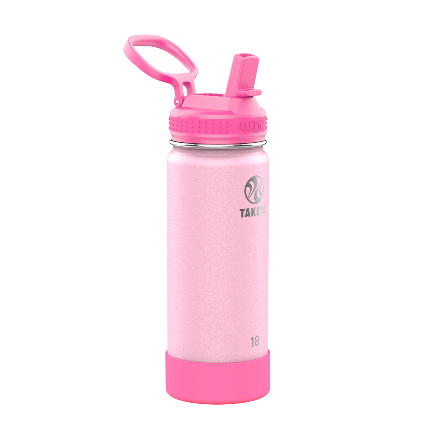 actives-kids-glow-in-the-dark-water-bottle-with-straw-lid-h6 51076-Actives-Kids-Straw-18-GID-SummerGlowPink-angle.png