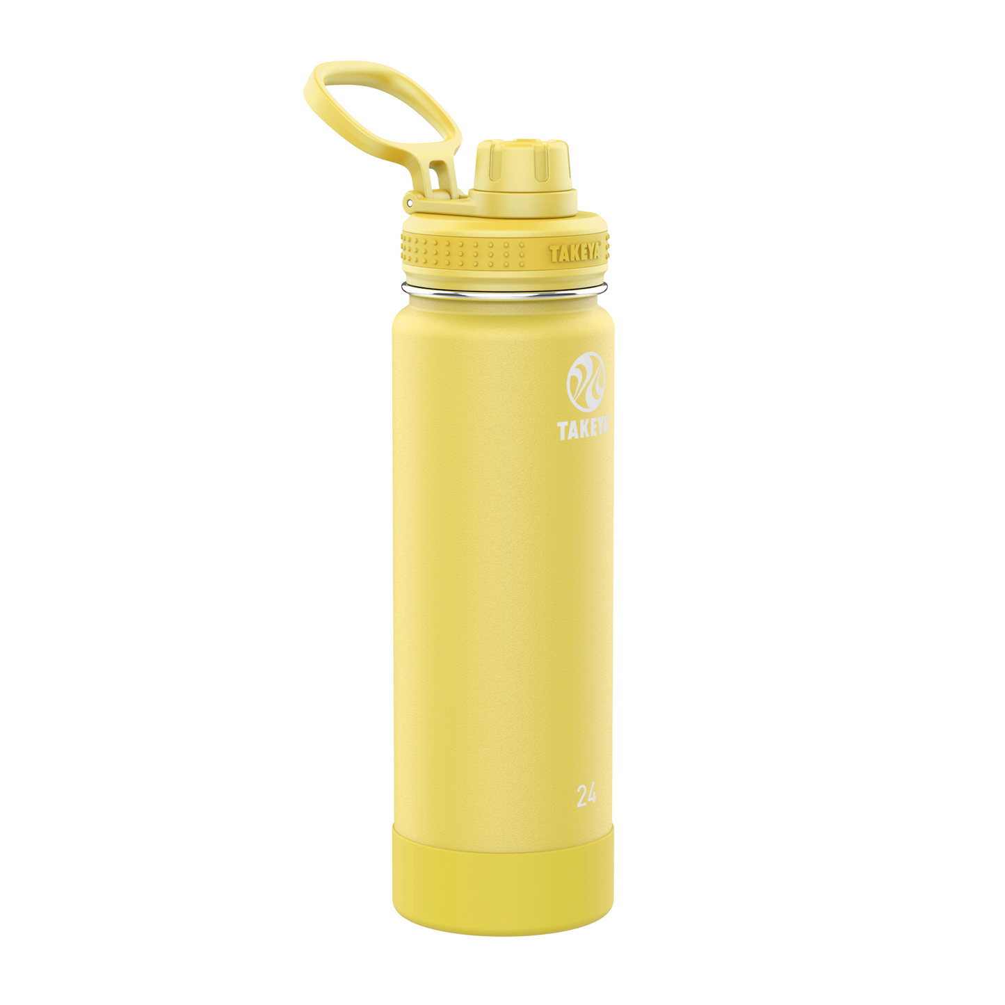 actives-water-bottle-with-spout-lid-b2 51187-Actives-Spout-24-Canary-angle.png