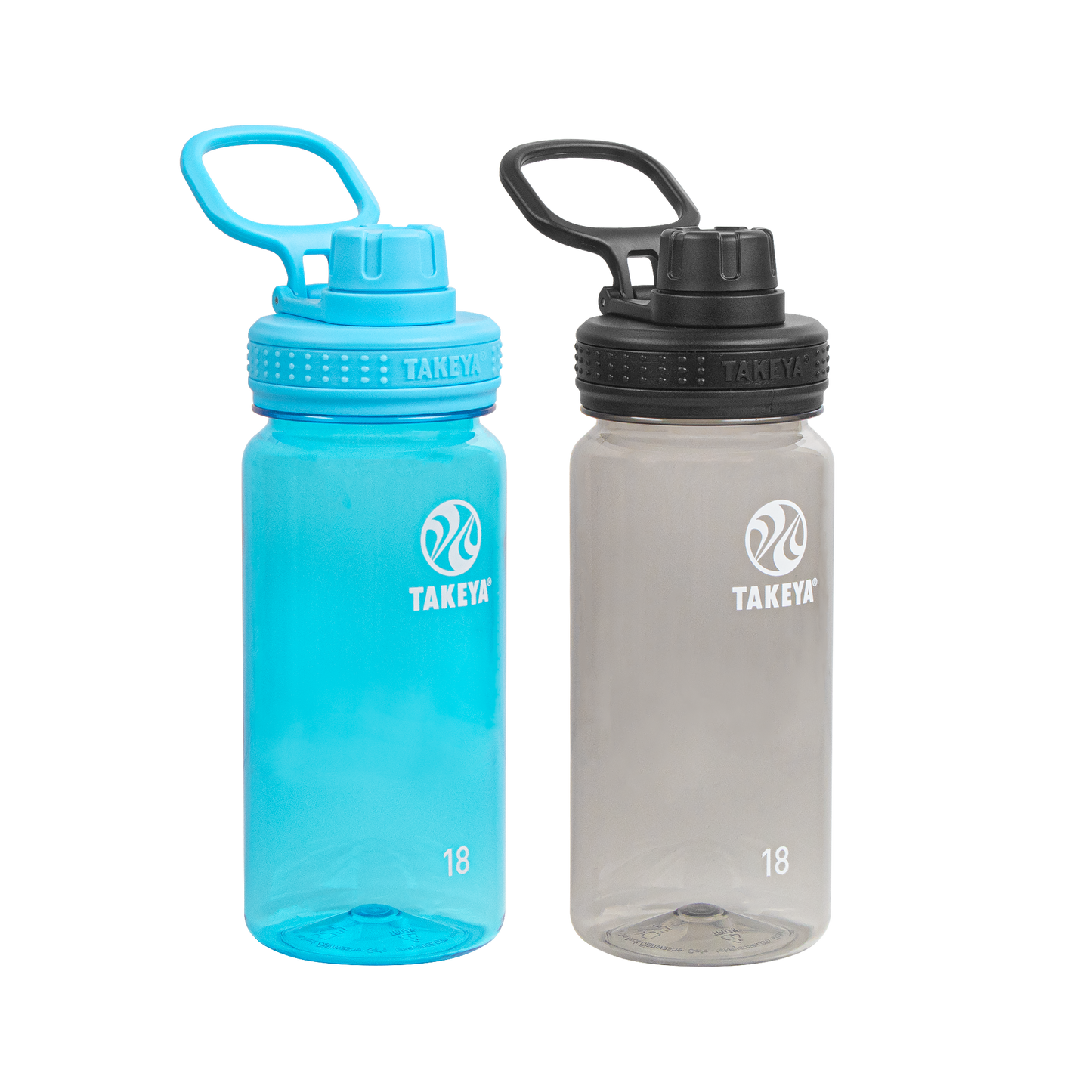 tritan-water-bottle-bundle-with-spout-lid-2-pack-k5 51476-Tritan-Spout-18-2pk-BreezyBlue-StormyBlack-Front_1.png