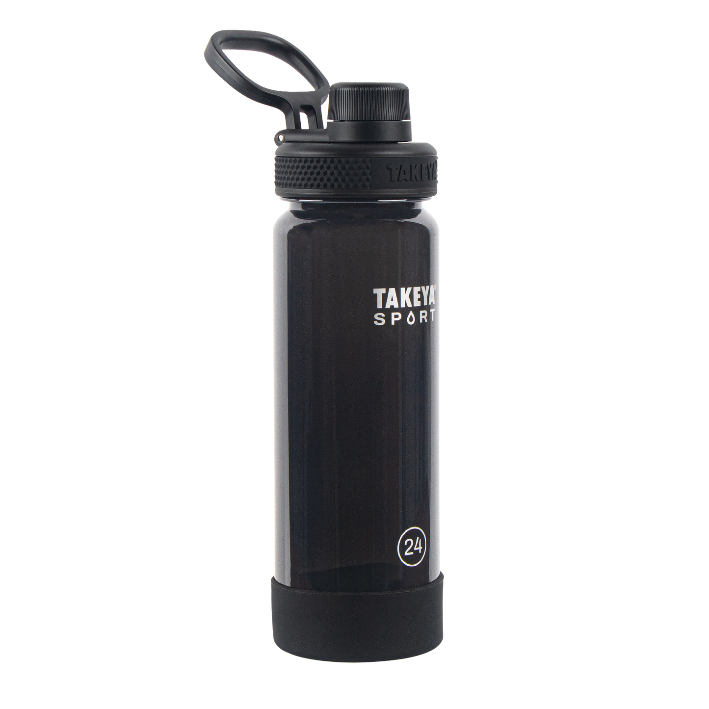 tritan-sport-water-bottle-with-spout-lid-m3 51664-TKS-Tritan-Spout-24-GrandSlamBlack-frontangle.png