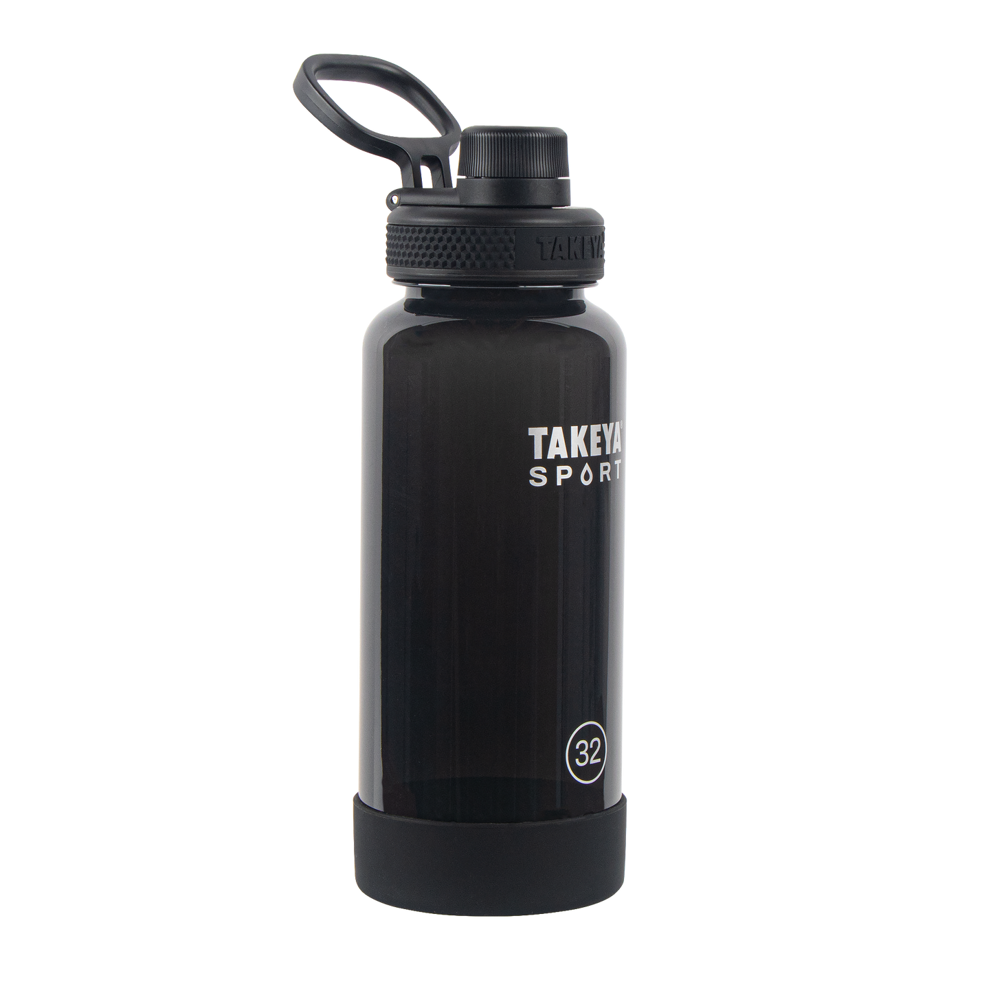 tritan-sport-water-bottle-with-spout-lid-m3 51829-TKS-Tritan-Spout-32-GrandSlamBlack-frontangle.png
