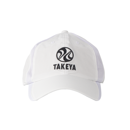 takeya-sport-vented-adjustable-hat-b1 97285-TK-PB-Hat-White-Front.png